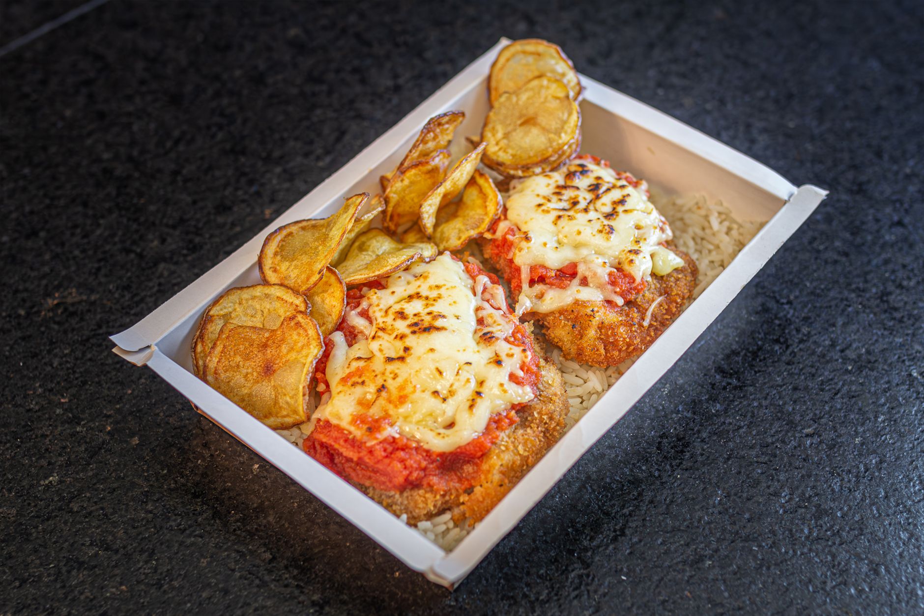 Plateaux repas équipe à Saint-Nazaire